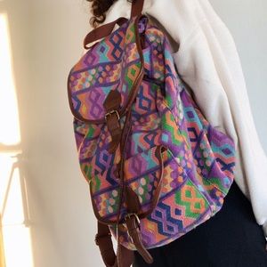 Boho style back sack
